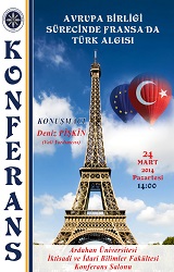 Ardahan' da Avrupa Birliği Sürecinde Fransa' da  Türk Algısı